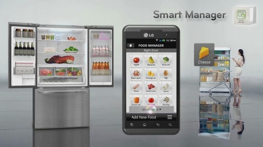 LG Smart fridge line