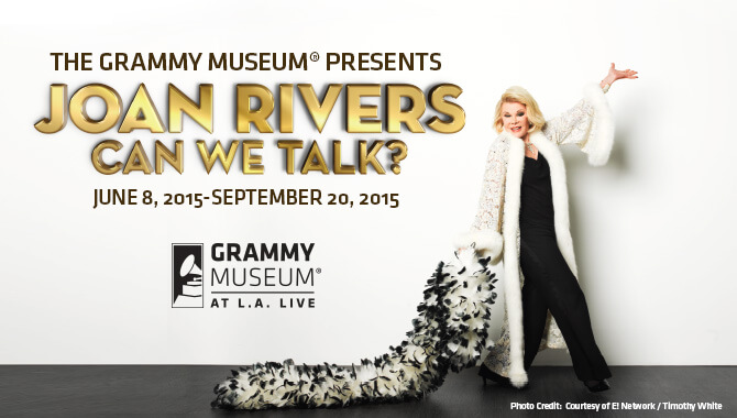 Joan Rivers Can We Talk - Grammy Museum