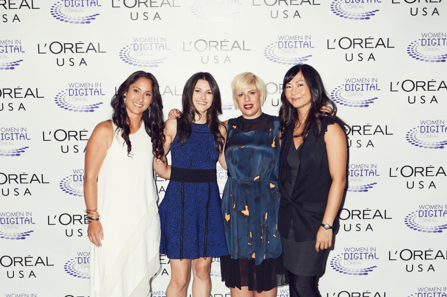 2014 winners of L'Oreal USA's NEXT Generation Awards, and Rachel Weiss