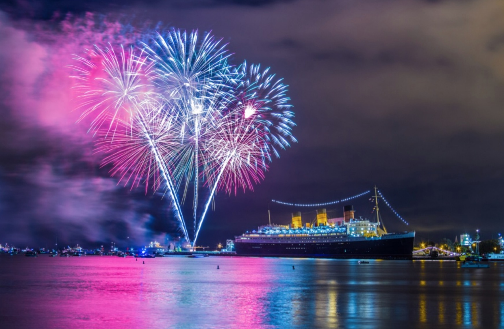queen Mary, New Years eve 2018