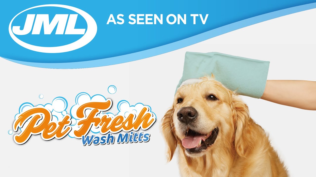 Pet Fresh Wash Mitts Makes Bath Time Easy LATF USA