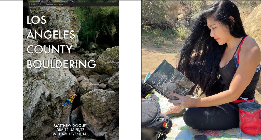 los angeles county bouldering, book, guide