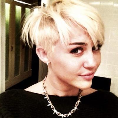 Miley New Haircut