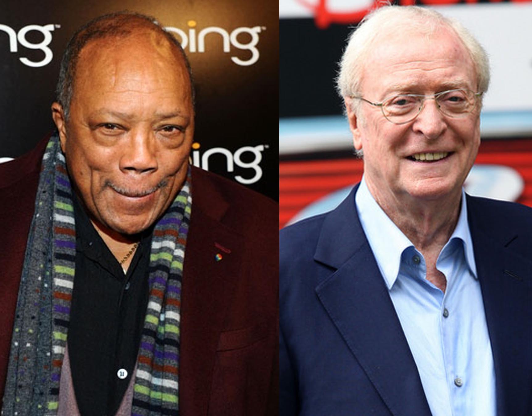 Quincy Jones & Michael Caine