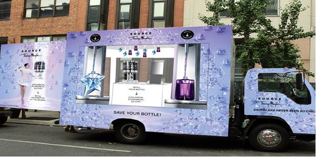 Fragrance Truck Thierry Mugler