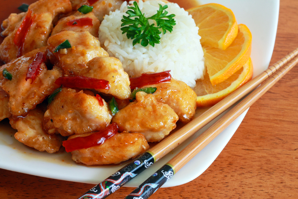 orange chicken