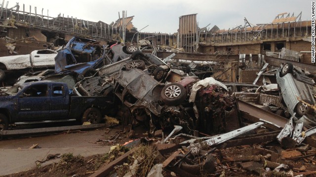 Tornado damage