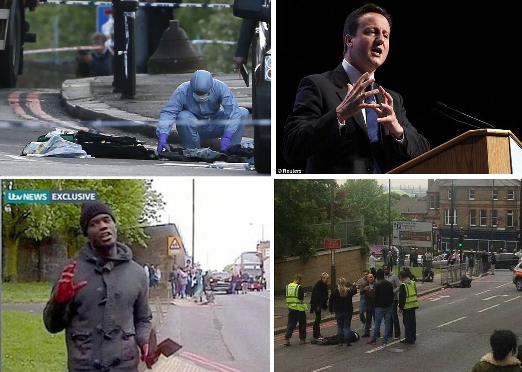 British soldier murdered
