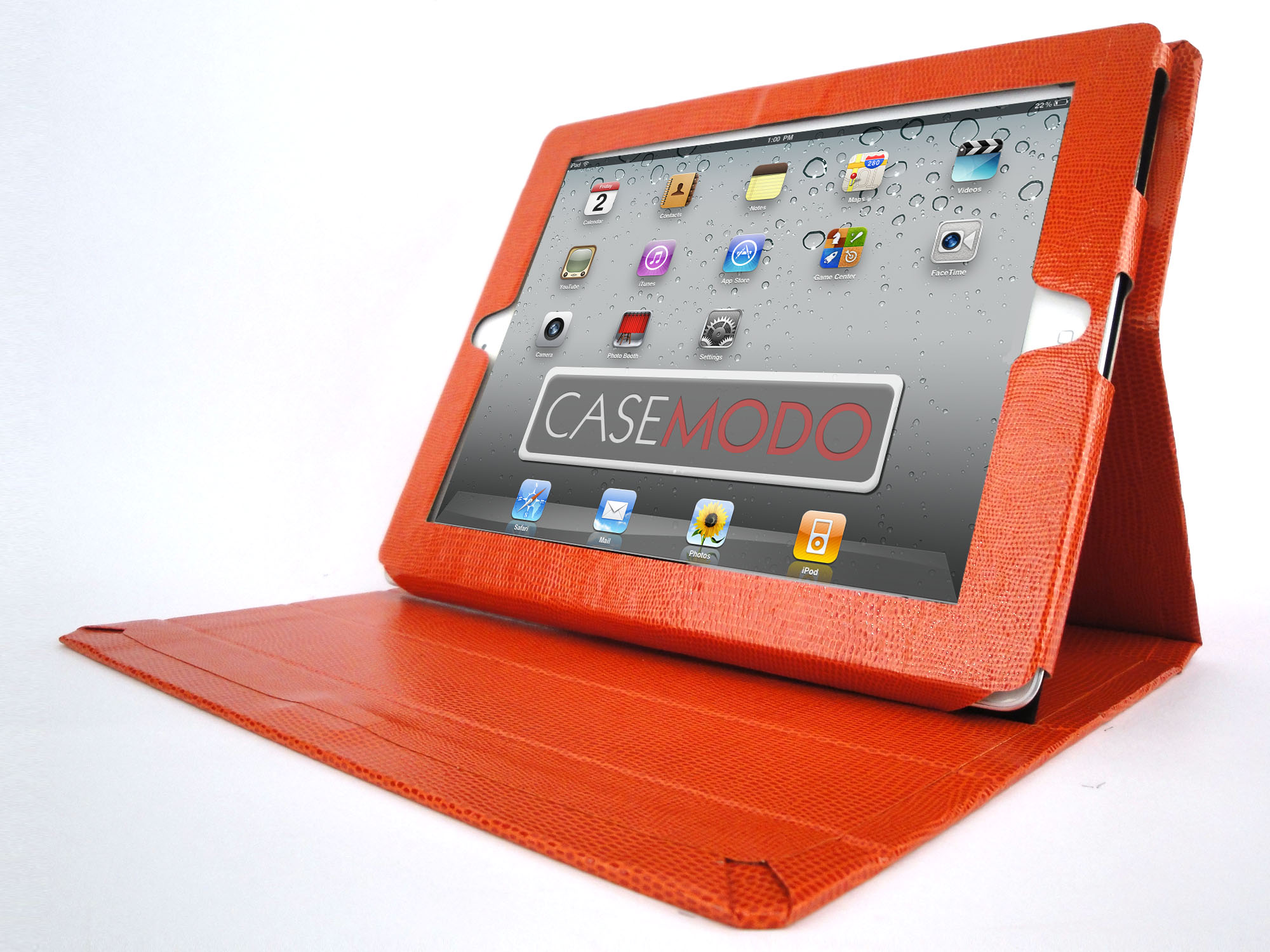 Orange ipad case