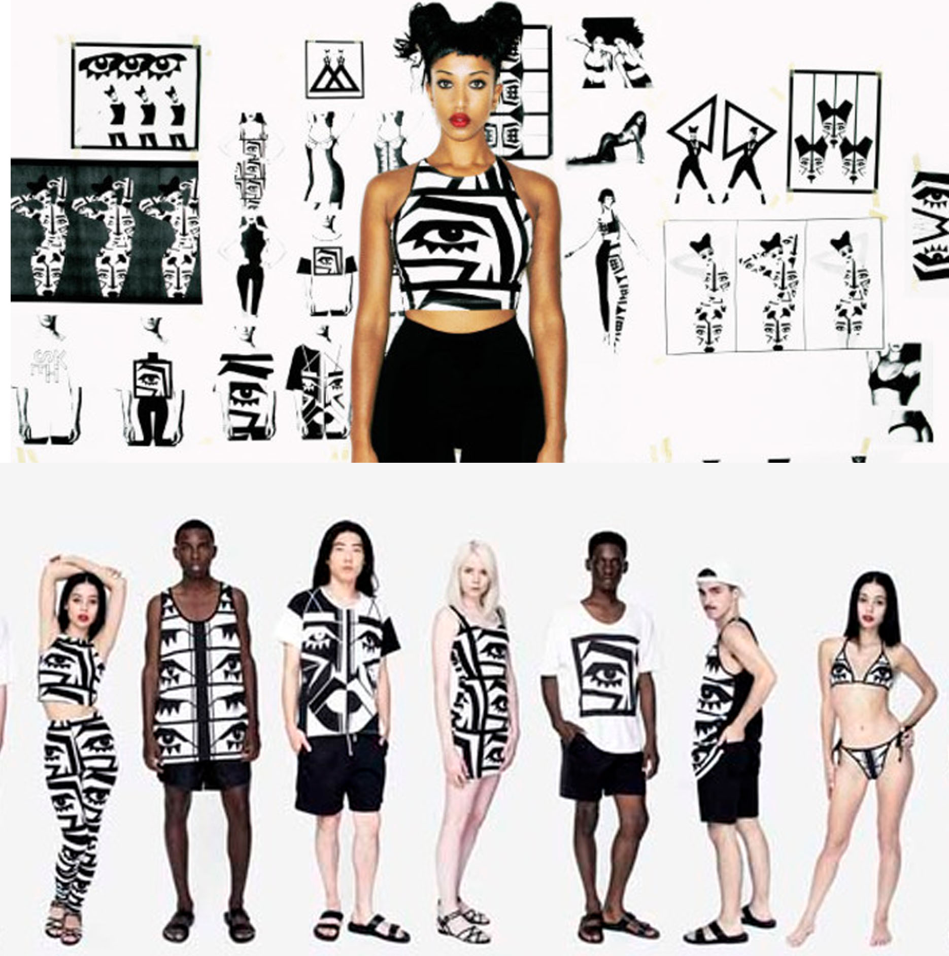 American Apparel Presents Art-To-Wear KESH | LATF USA