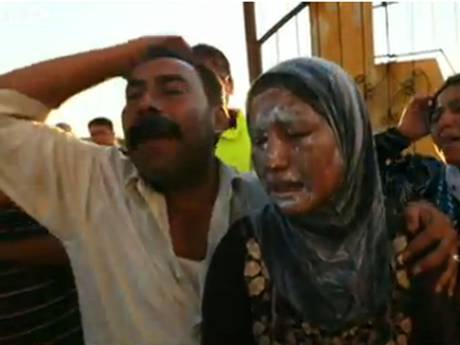 Syria Napalm Burn Students