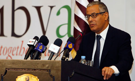 Libyan Prime Minister Ali Zidan