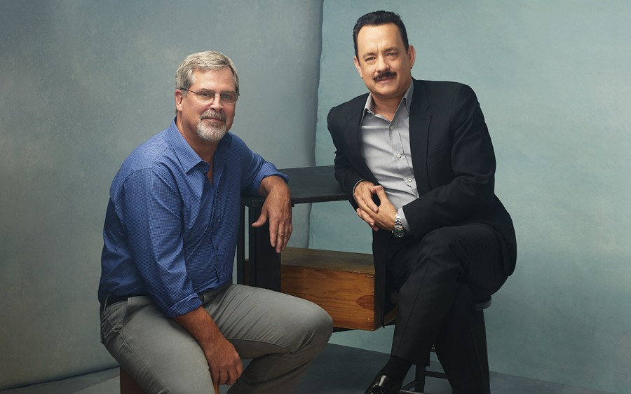 Richard Phillips and Tom Hanks