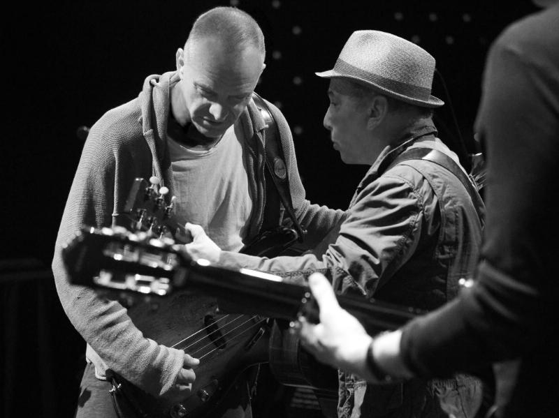 Paul Simon and Sting