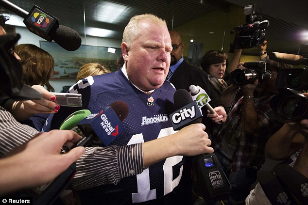 Toronto Mayor Rob Ford