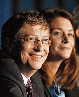 Bill and Melinda Gates