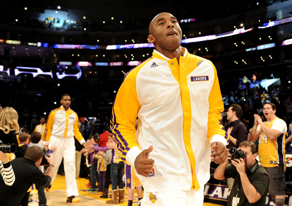 Kobe Bryant Warmup