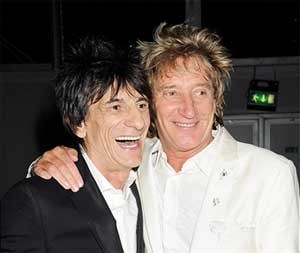 Rod Stewart & Ron Wood 1