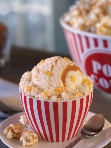 Baskin Robbins popcorn ice cream