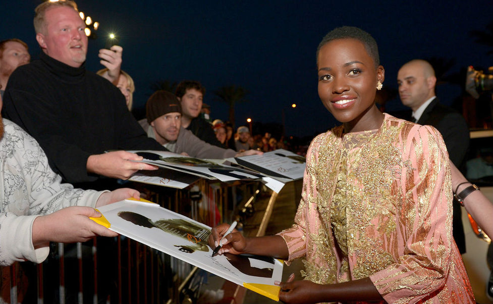 Lupita Nyong'o 2014 Palm Springs International Film Festival Awards Ga