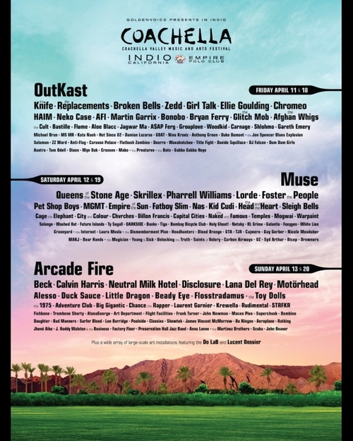 Coachella Flyer