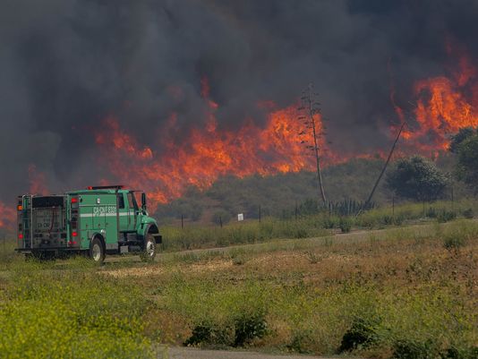 Fires in California