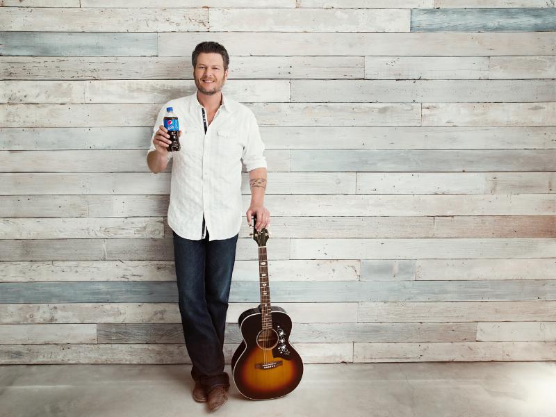 Blake Shelton and Pepsi