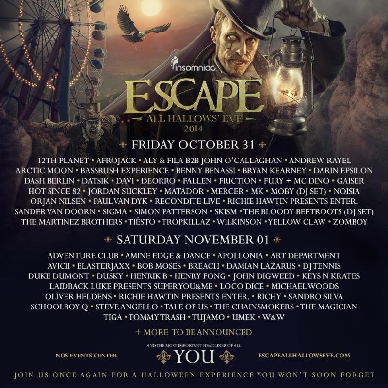 Insomniac Escape All Hallows' Eve