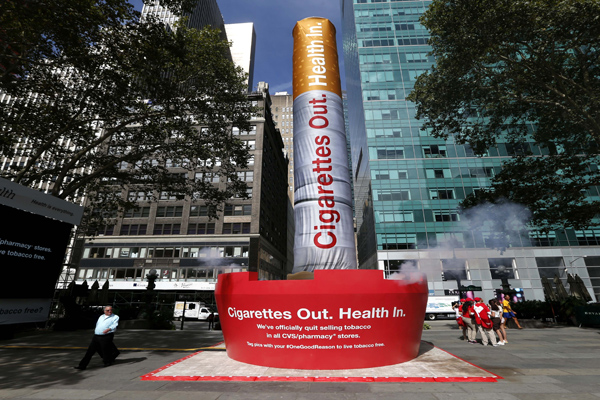 CVS Health stops tobacco sales