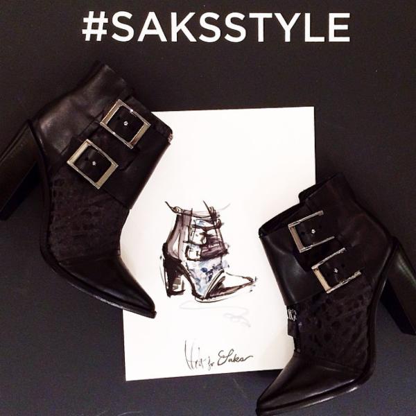 Saks style fashion week