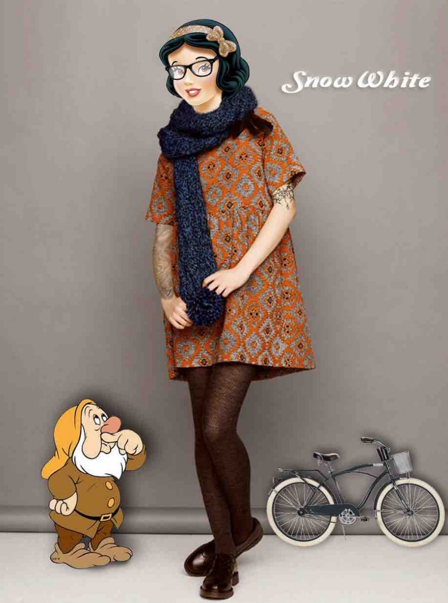 DesignCrowd Makes Disney Characters Go Hipster