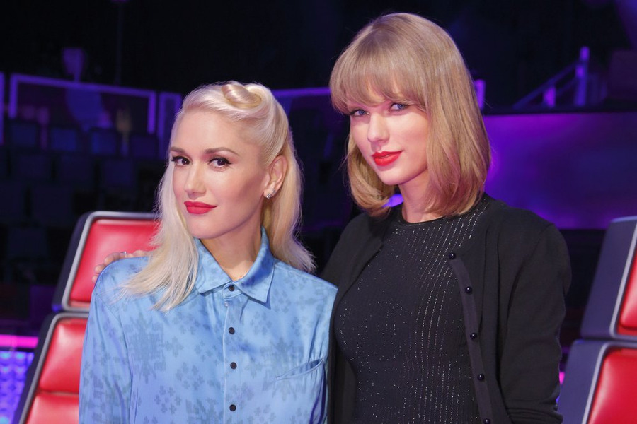 Gwen Stefani and Taylor Swift 