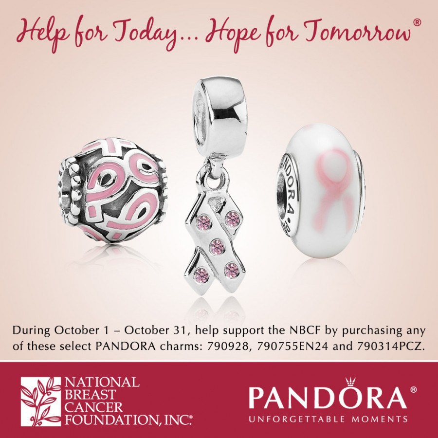 Pandora Jewelry breast cancer