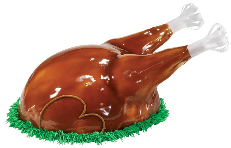 Baskin-Robbins Turkey Cake