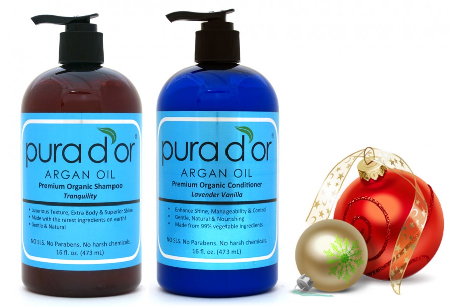 Pura D'Or shampoo and conditioner