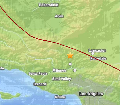 Earthquake california