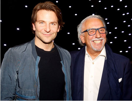 Roberto Coin and Bradley Cooper