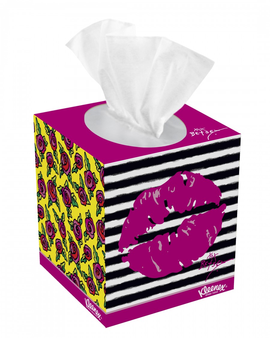 Kleenex and Betsey Johnson