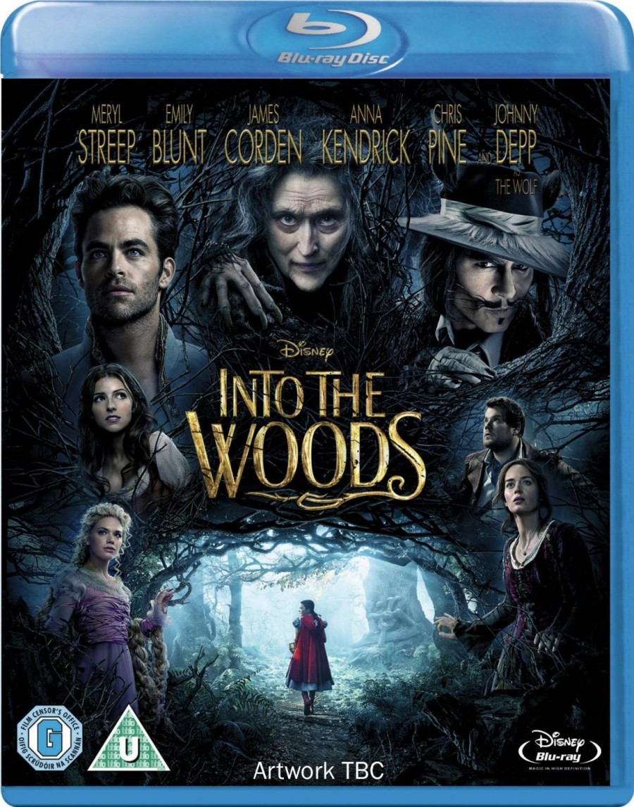Into The Woods - BLu ray dvd