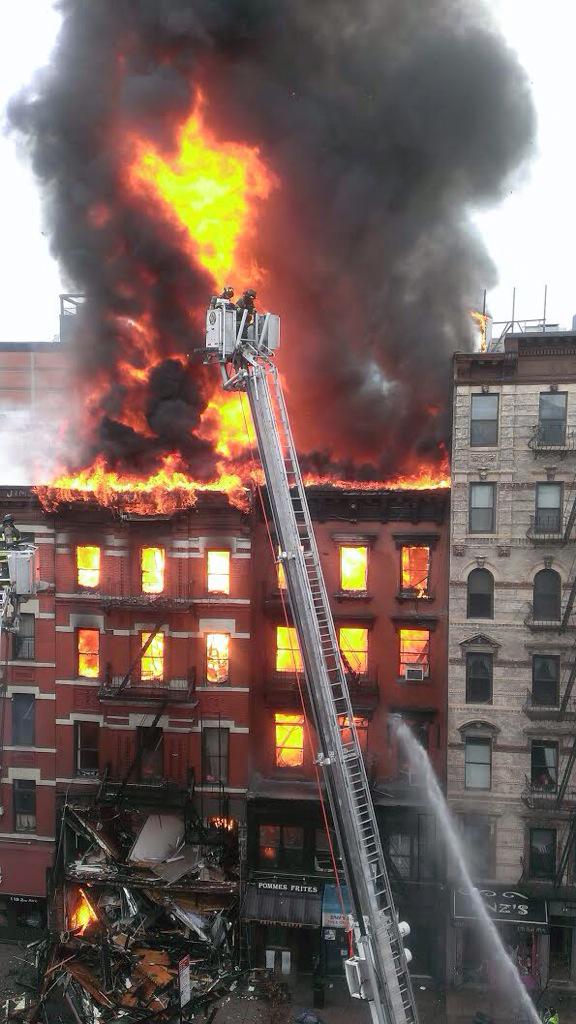 fire in NYC