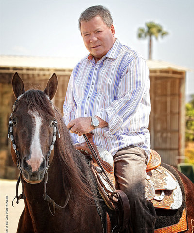 William Shatner Priceline.com Horse Show
