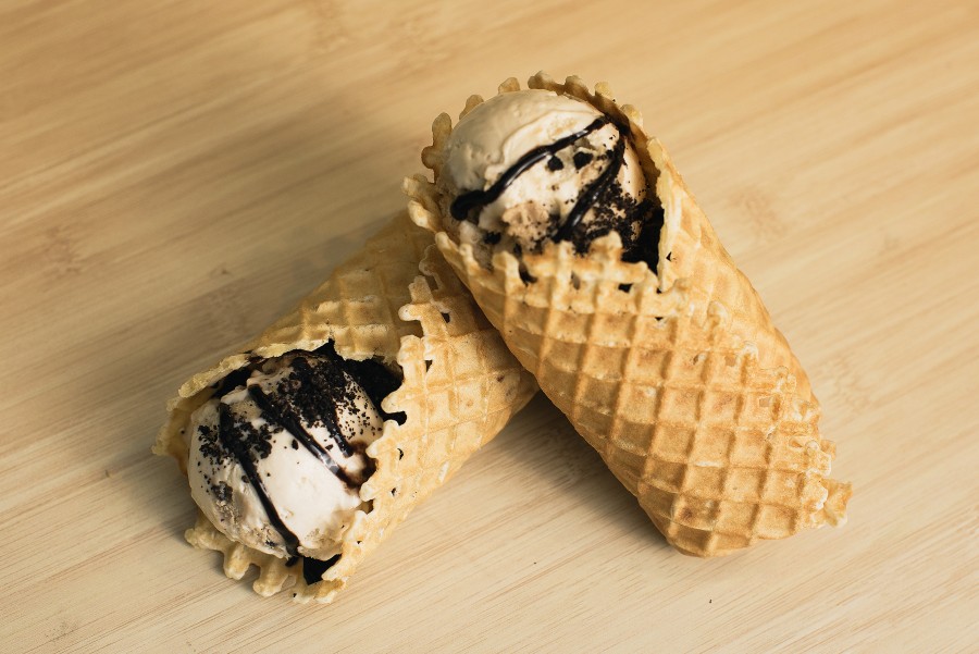 Ben & Jerry's cone