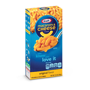 Kraft macaroni and cheese