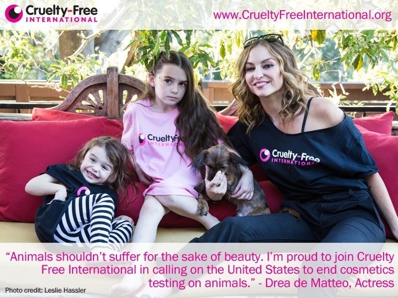 Drea De Matteo - Cruelty Free International