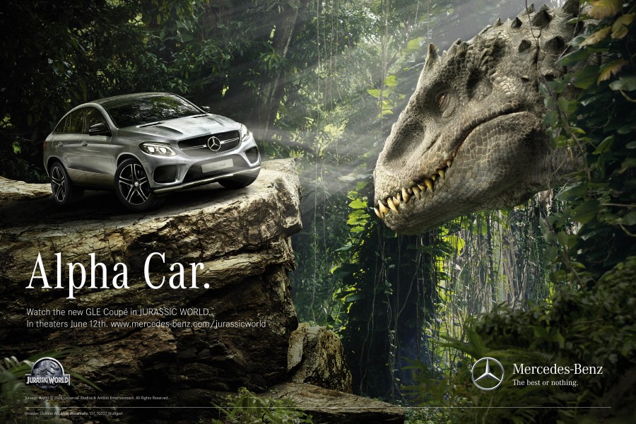 Jurassic World and Mercedes-Benz