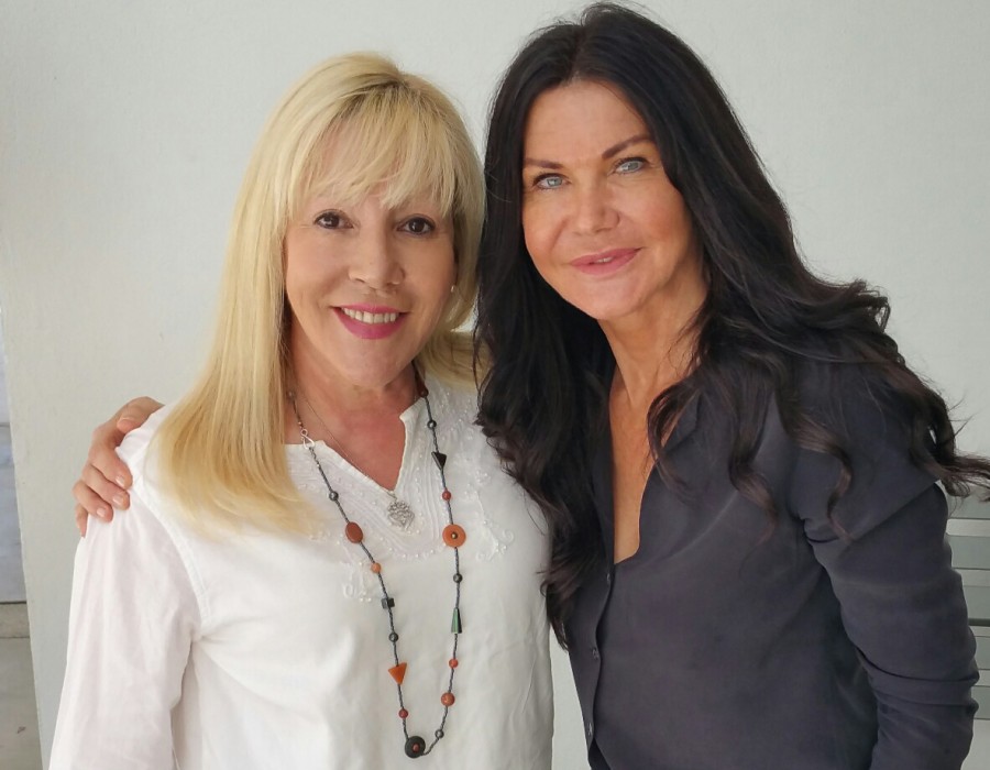 LATF publisher Michele Elyzabeth and Wendy Isles