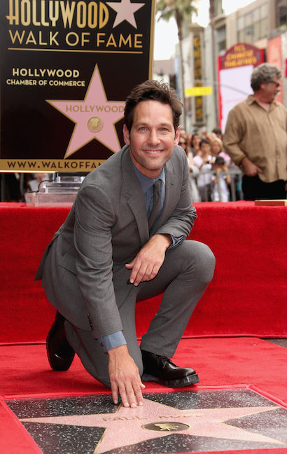 Paul Rudd Walk of Fame - Ant Man