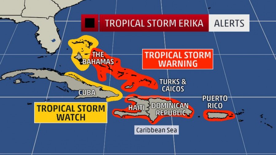 Hurricane Erika