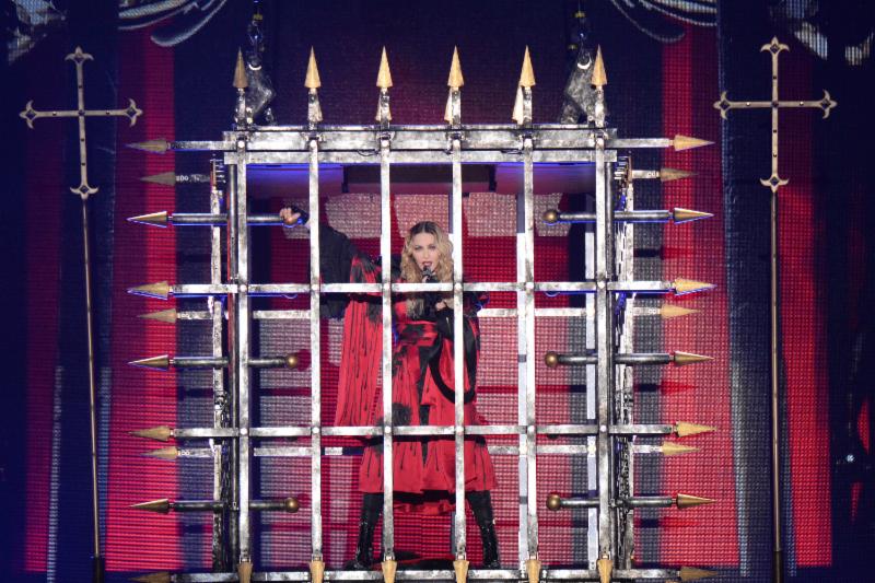 Madonna Rebel Heart tour fashion