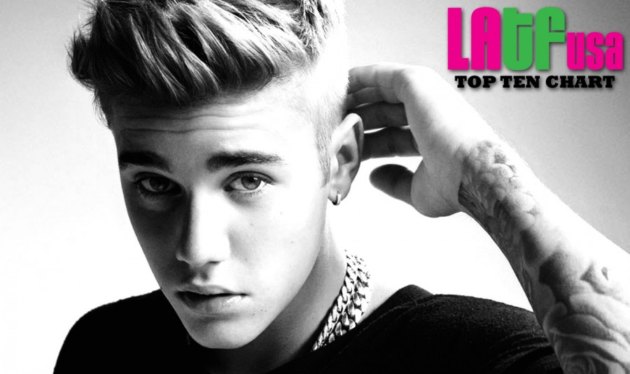 Justin Bieber - Top Ten Music Chart - LATF USA